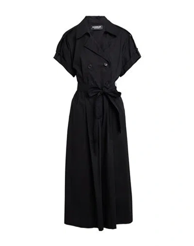 Dondup Woman Jumpsuit Black Size 10 Cotton, Elastane
