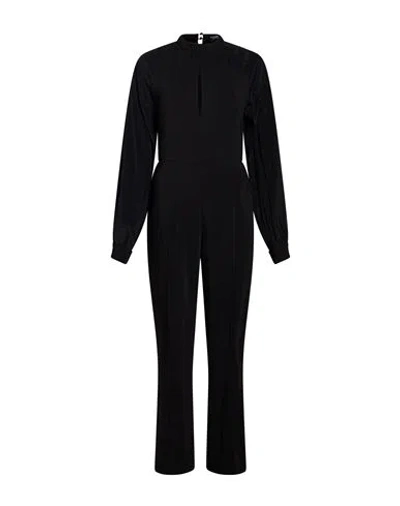 Dondup Woman Jumpsuit Black Size 4 Viscose, Elastane
