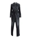 Dondup Woman Maxi Dress Black Size 6 Cotton, Elastane In Black