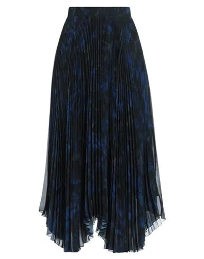 Dondup Woman Long Skirt Black Size 6 Polyester