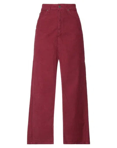 Dondup Long Skirts In Red