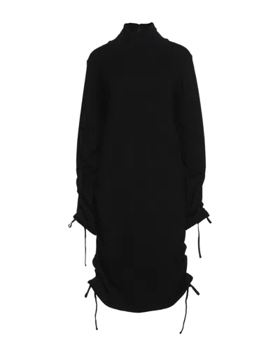 Dondup Midi Dresses In Black