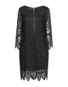 Dondup Short Dresses In Black