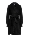 Dondup Woman Mini Dress Black Size 4 Viscose, Polyamide In Black