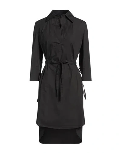 Dondup Woman Mini Dress Black Size 6 Cotton