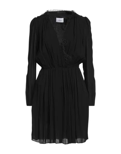Dondup Short Dresses In Black