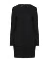 Dondup Short Dresses In Black