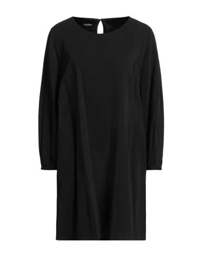 Dondup Woman Mini Dress Black Size 8 Viscose, Elastane