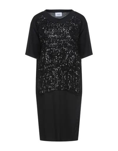 Dondup Short Dresses In Black