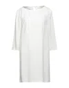 Dondup Short Dresses In White