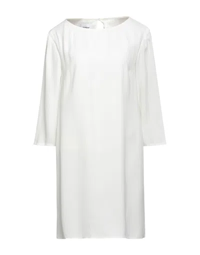Dondup Short Dresses In White