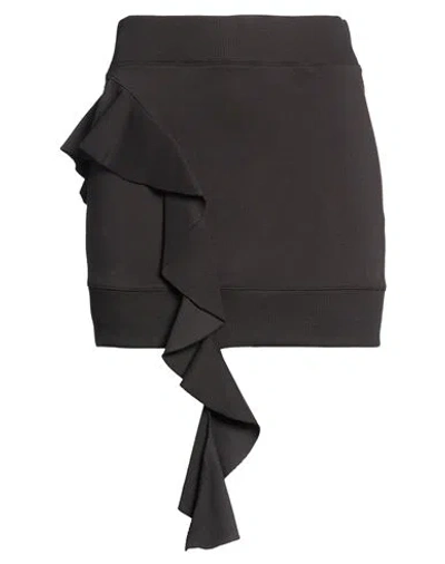 Dondup Woman Mini Skirt Black Size M Cotton, Polyester