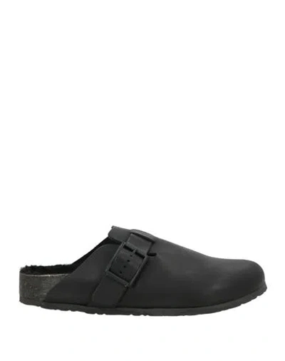 Dondup Woman Mules & Clogs Black Size 11 Leather