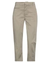 Dondup Woman Pants Beige Size 2 Cotton, Elastane