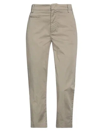 Dondup Woman Pants Beige Size 2 Cotton, Elastane In Beige