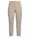Dondup Woman Pants Beige Size 24 Cotton, Elastane In Neutral