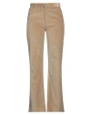 Dondup Woman Pants Beige Size 30 Cotton, Elastane In Beige