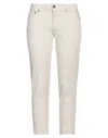 Dondup Cropped Pants In Beige