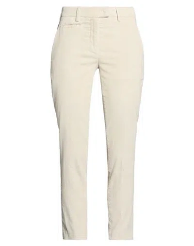 Dondup Woman Pants Beige Size 27 Cotton, Lyocell, Elastane In Sand