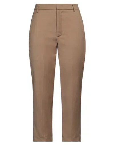 Dondup Woman Pants Beige Size 27 Virgin Wool