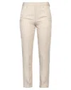 Dondup Woman Pants Beige Size 28 Lyocell, Linen, Cotton In Beige