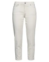 Dondup Woman Pants Beige Size 29 Cotton, Elastomultiester, Elastane