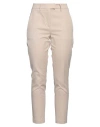 Dondup Woman Pants Beige Size 29 Cotton, Polyamide, Polyester, Elastane