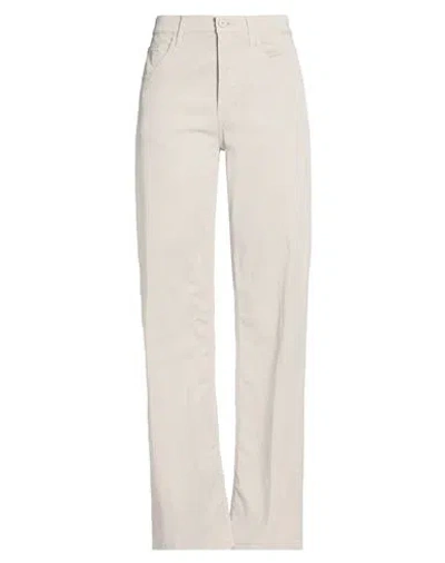 Dondup Woman Pants Beige Size 30 Lyocell, Cotton, Elastane In Neutral