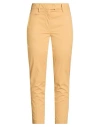 Dondup Woman Pants Beige Size 32 Cotton, Elastane In Orange
