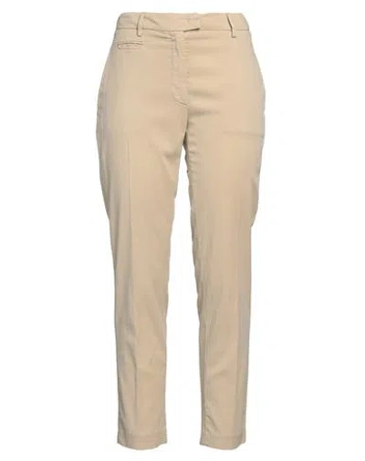 Dondup Woman Pants Beige Size 32 Lyocell, Cotton, Elastane