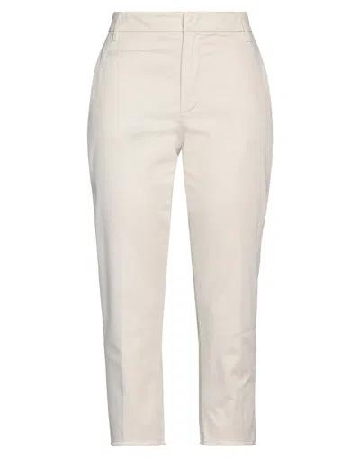 Dondup Cropped Pants In Beige
