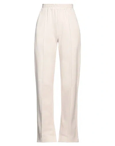 Dondup Woman Pants Beige Size L Cotton In Neutral