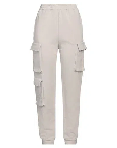 Dondup Woman Pants Beige Size L Cotton, Elastane