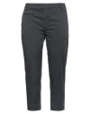 Dondup Woman Pants Black Size 4 Cotton, Elastane