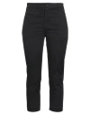Dondup Woman Pants Black Size 2 Cotton, Elastane