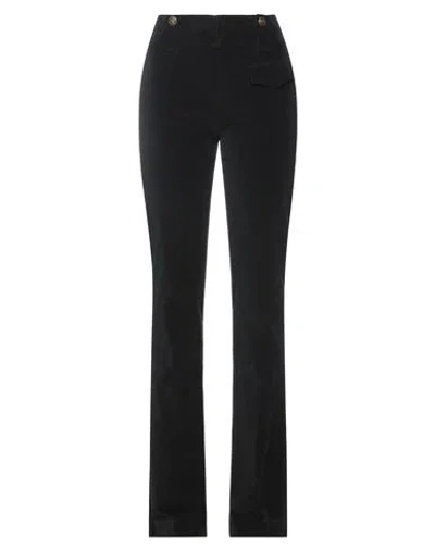 Dondup Woman Pants Black Size 2 Cotton, Elastane