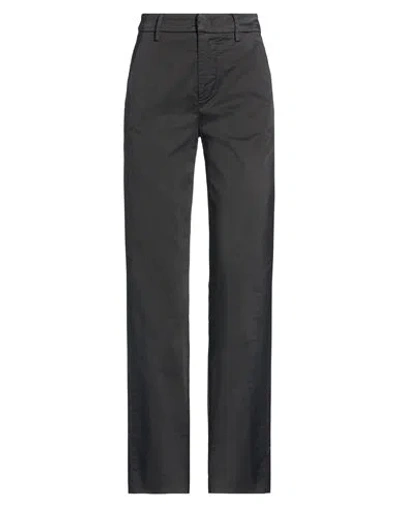 Dondup Woman Pants Black Size 25 Cotton, Elastane