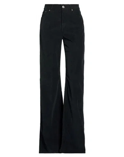 Dondup Woman Pants Black Size 25 Cotton, Lyocell, Elastane