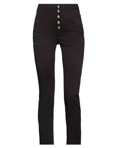 Dondup Woman Pants Black Size 25 Cotton, Viscose, Elastane