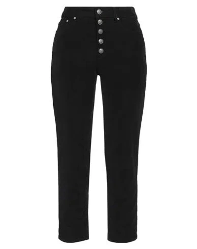 Dondup Woman Pants Black Size 31 Cotton, Lyocell, Elastane