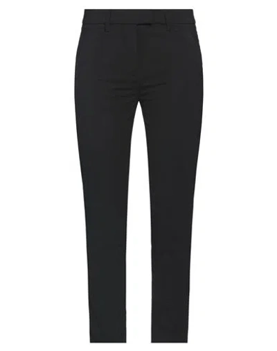 Dondup Woman Pants Black Size 26 Polyester, Wool, Elastane In Blue