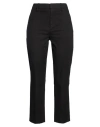 Dondup Woman Pants Black Size 27 Cotton, Elastane