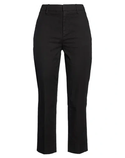 Dondup Woman Pants Black Size 27 Cotton, Elastane