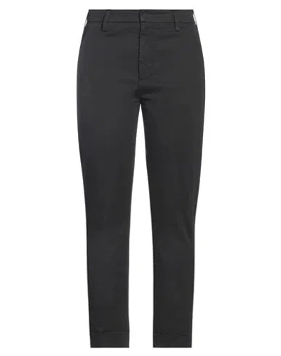 Dondup Woman Pants Black Size 27 Cotton, Elastane