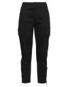Dondup Woman Pants Black Size 27 Cotton, Elastane