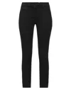 Dondup Woman Pants Black Size 27 Polyester, Virgin Wool, Elastane In Black