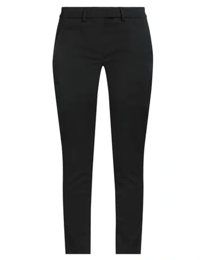 Dondup Woman Pants Black Size 27 Virgin Wool, Elastane