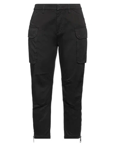 Dondup Woman Pants Black Size 28 Cotton In Black