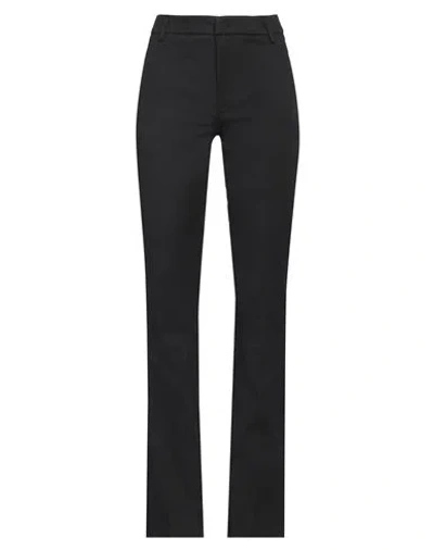 Dondup Woman Pants Black Size 27 Cotton, Elastane In Black