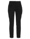 Dondup Woman Pants Black Size 28 Cotton, Lyocell, Elastane
